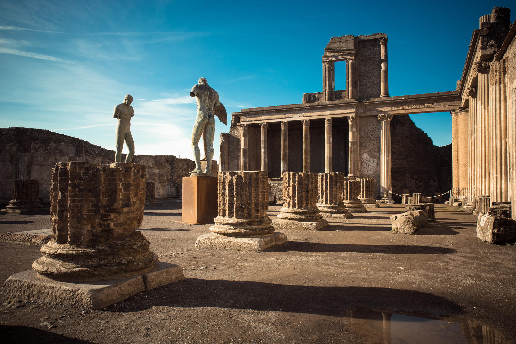 2nd Day: “Pompei & Ville Vesuviane– the past”